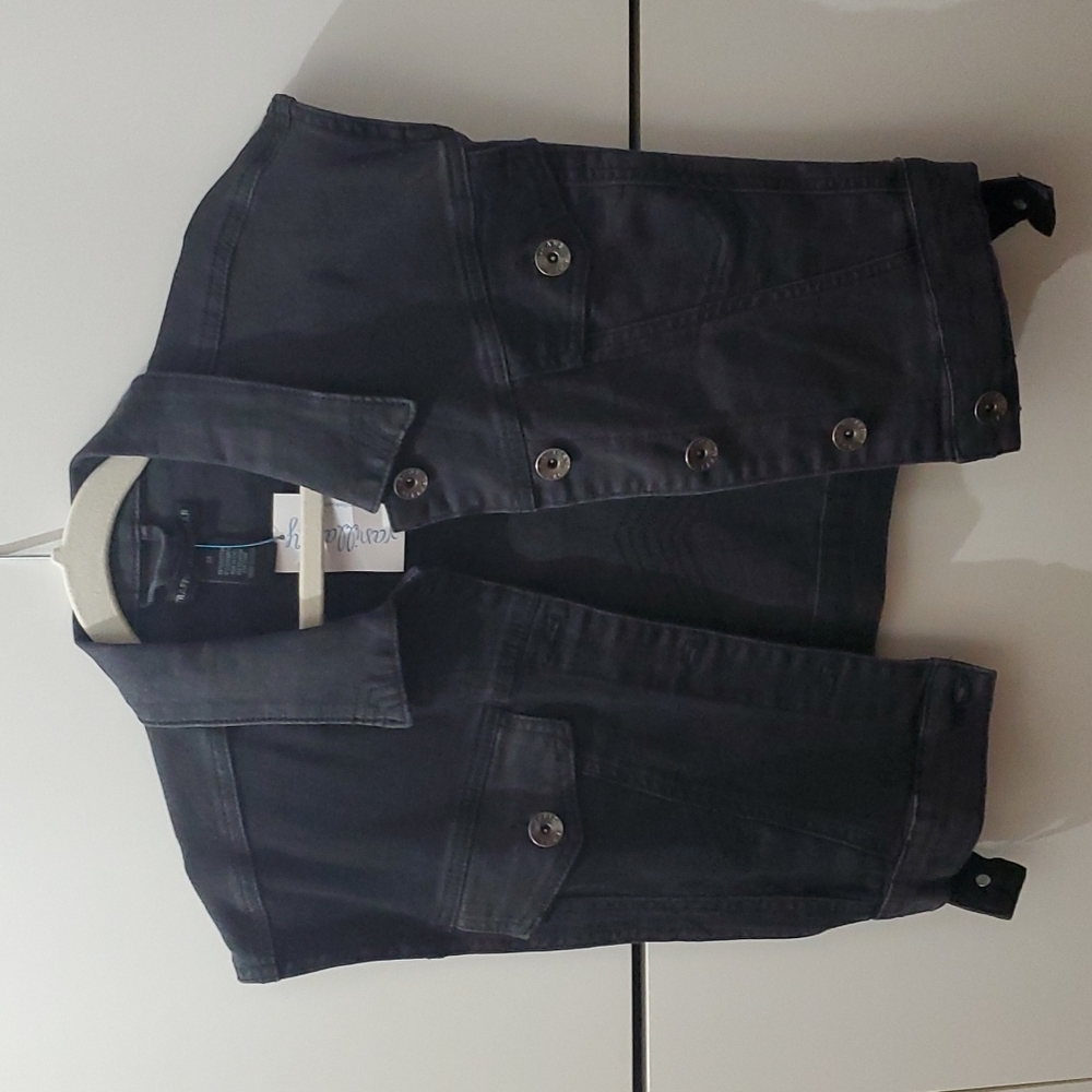 NEW Traffic Jeans Wear Boho Jeans Sleeveless Black Vest